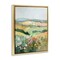 Stupell Industries Pastel Rolling Hills Scene Floater Framed Canvas Wall Art Design by RileyB